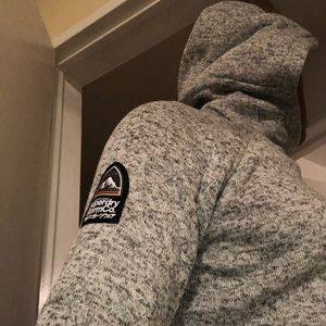 Men’s Super Dry “Storm” Hoodie Long Sleeve Hoodie